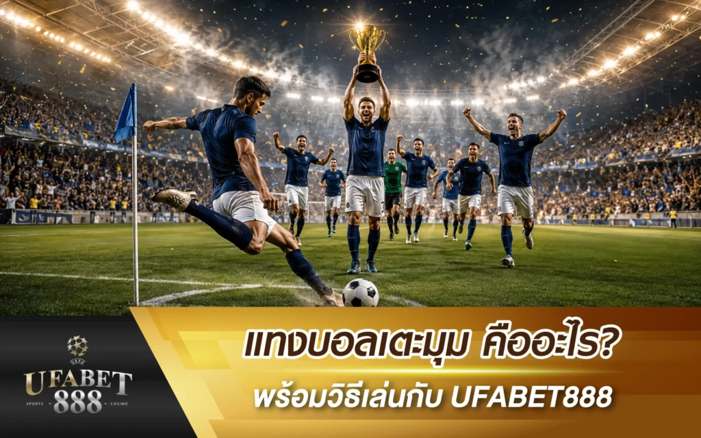 แทงบอลเตะมุม คืออะไร? พร้อมวิธีเล่นกับ UFABET888